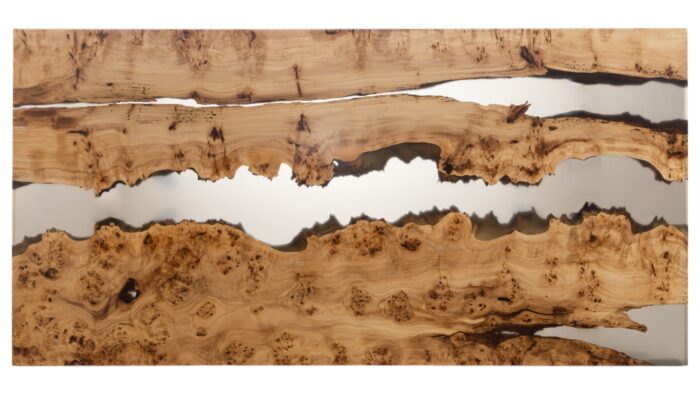 Rivertable Dali aus Pappelholz
