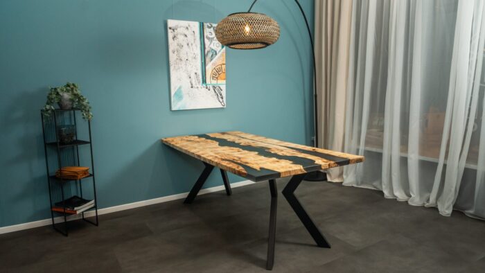 Rivertable Dali aus Pappelholz – Bild 7