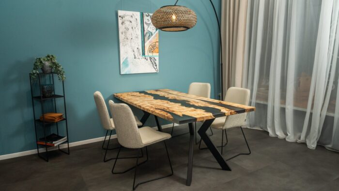 Rivertable Dali aus Pappelholz – Bild 6