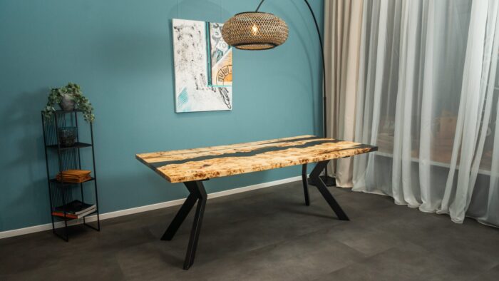 Rivertable Dali aus Pappelholz – Bild 8