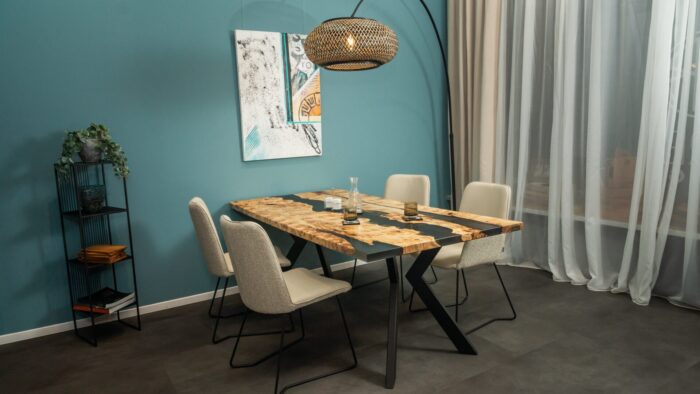 Rivertable Dali aus Pappelholz – Bild 5