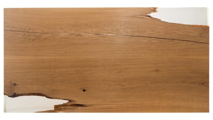 Epoxidharz-Tisch Matrix aus Eiche – Bild 4